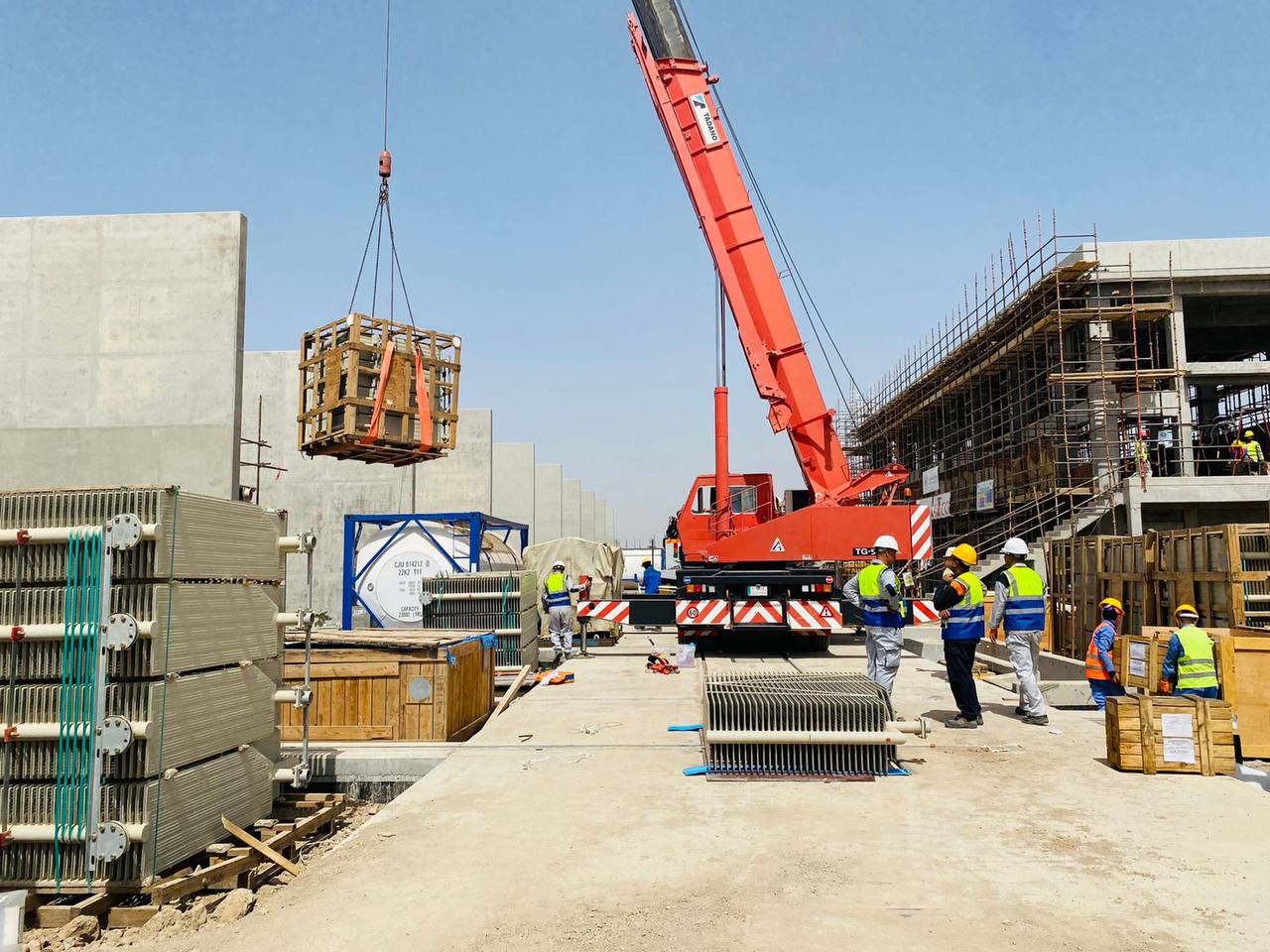 Diwaniya power station project 400/132KV